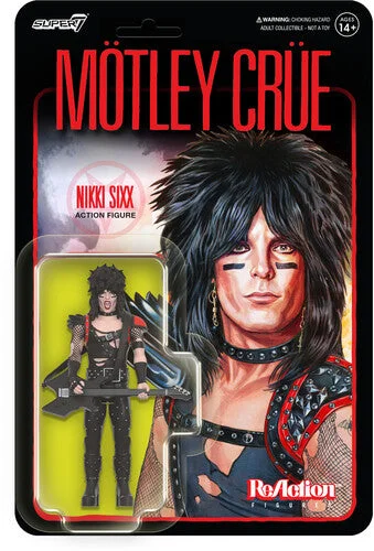 Trolls Hair - Styling Action Figures​ Motley Crue ReAction Figure - Nikki Six [Toy]