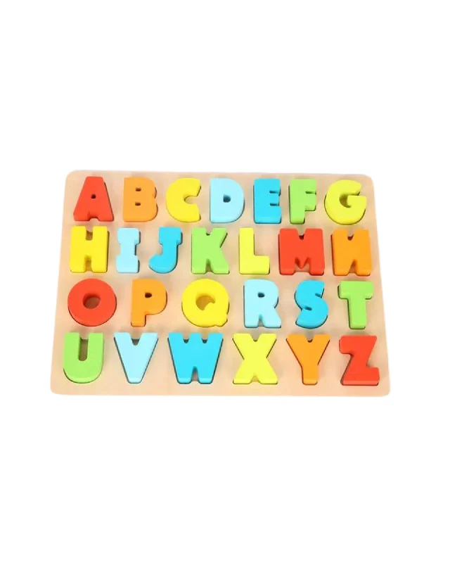 Wooden puzzles for improving problem - solving skills​ Bello Chunky Alphabet Puzzle Upper Case