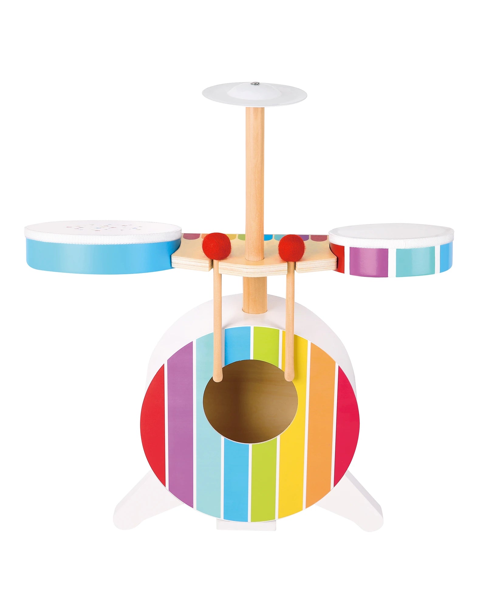 Wooden horns for pretend play​ Bello Drum Set