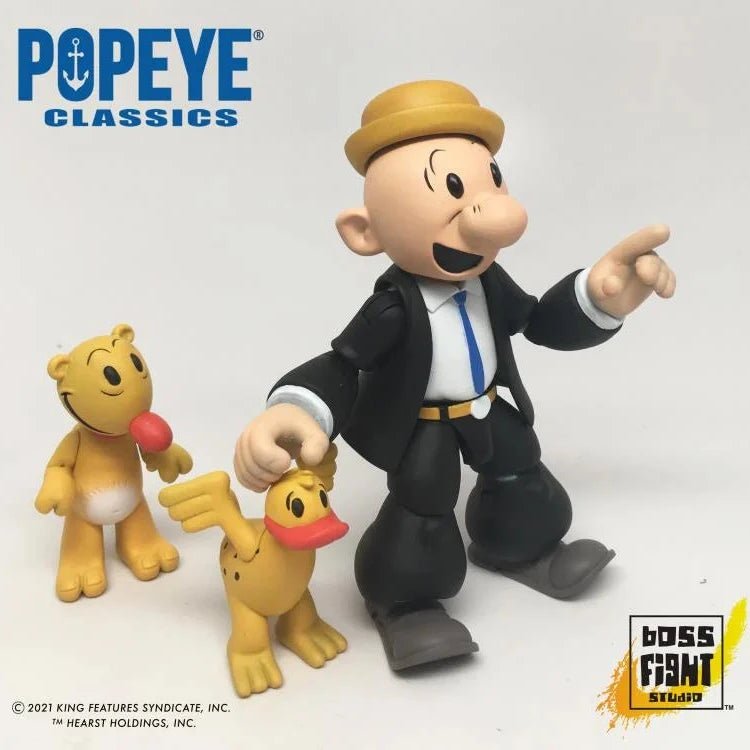 Moana Ocean - Themed Action Figures​ Boss Fight Studios Popeye Classics Castor Oyl