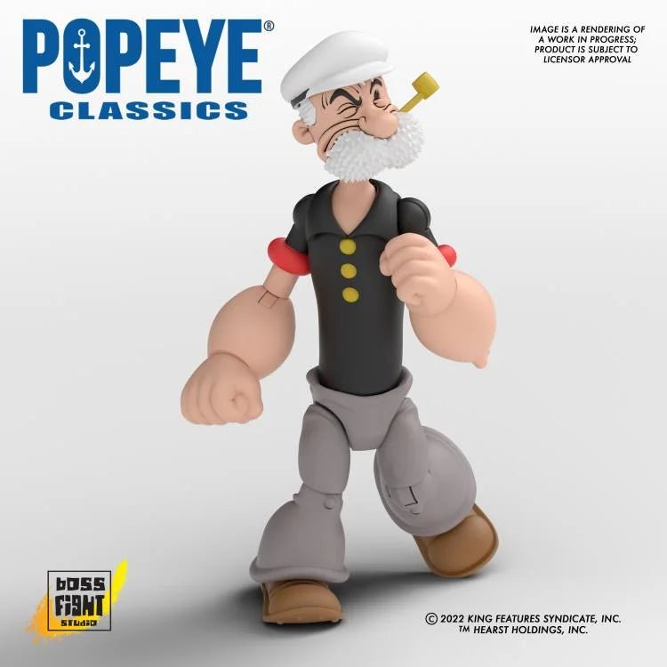 Toy Story Woody and Buzz Lightyear Action Figures Boss Fight Studios Popeye Classics Poopdeck Pappy Toy Story Woody and Buzz Lightyear Action Figures Boss Fight Studios Popeye Classics Poopdeck Pappy