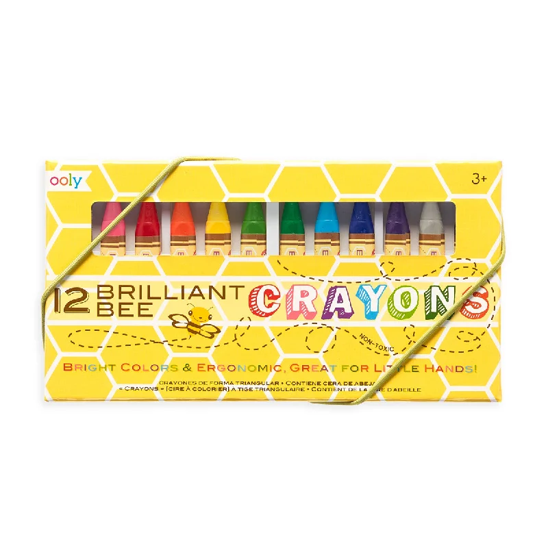 Handicraft supplies for making wall - mounted planters Brilliant Bee Crayons - Set of 12 Handicraft supplies for making wall - mounted planters Brilliant Bee Crayons - Set of 12