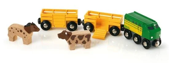 Wooden play castles for royal adventures​ Brio 33404 Farm Train