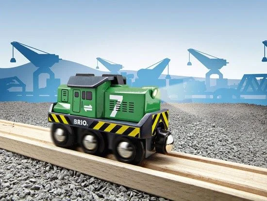 Wooden play theaters for performing arts​ Brio 33214 Freight Battery Engine