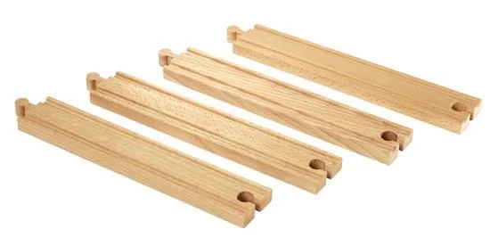 Wooden play theaters for performing arts​ Brio 33341 Long Straight Tracks