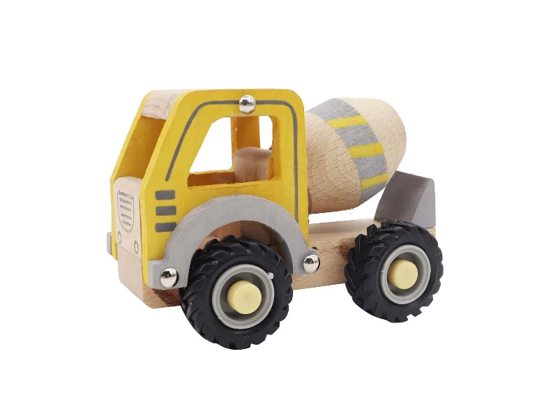 Wooden animal figurines for nature - themed play​ Calm & Breezy - Cement Truck