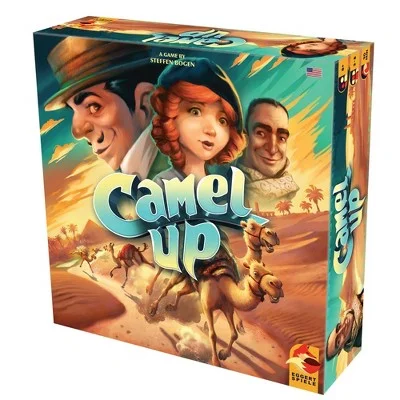 Hot Wheels Action Figures with Race - Track Accessories​ Camel Up Board Game