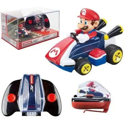 Super Mario Bros. Mario and Luigi Action Figures Carrera RC Mini Mario Kart - Mario Super Mario Bros. Mario and Luigi Action Figures Carrera RC Mini Mario Kart - Mario