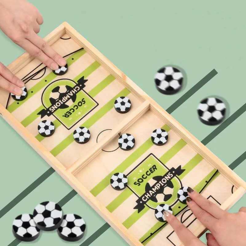 Educational wooden toys for toddlers' cognitive development​ Catapult Football Board Game
