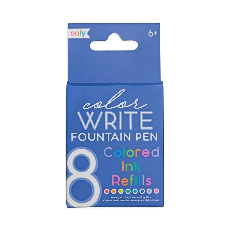 Art supplies for making decorative mirrors Color Write Colored Fountain Pen Refills Art supplies for making decorative mirrors Color Write Colored Fountain Pen Refills