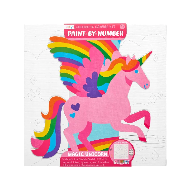 Painting and handicraft supplies for sports - themed projects Colorific Canvas Paint by Number Kit Magic Unicorn Painting and handicraft supplies for sports - themed projects Colorific Canvas Paint by Number Kit Magic Unicorn