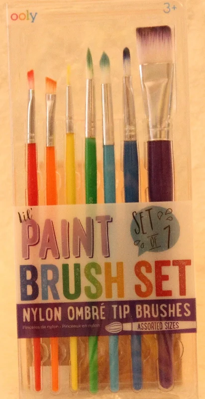 Glitter art supplies for adding shine to paintings and crafts​ Lil' Paintbrush Set