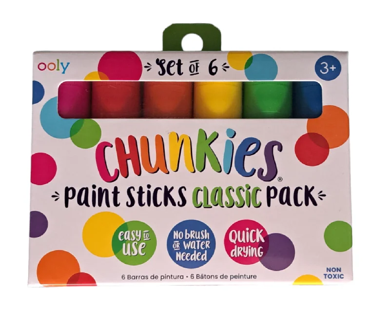 Macrame art supplies for knotting decorative items​ Chunkies Paint Sticks - 6pk