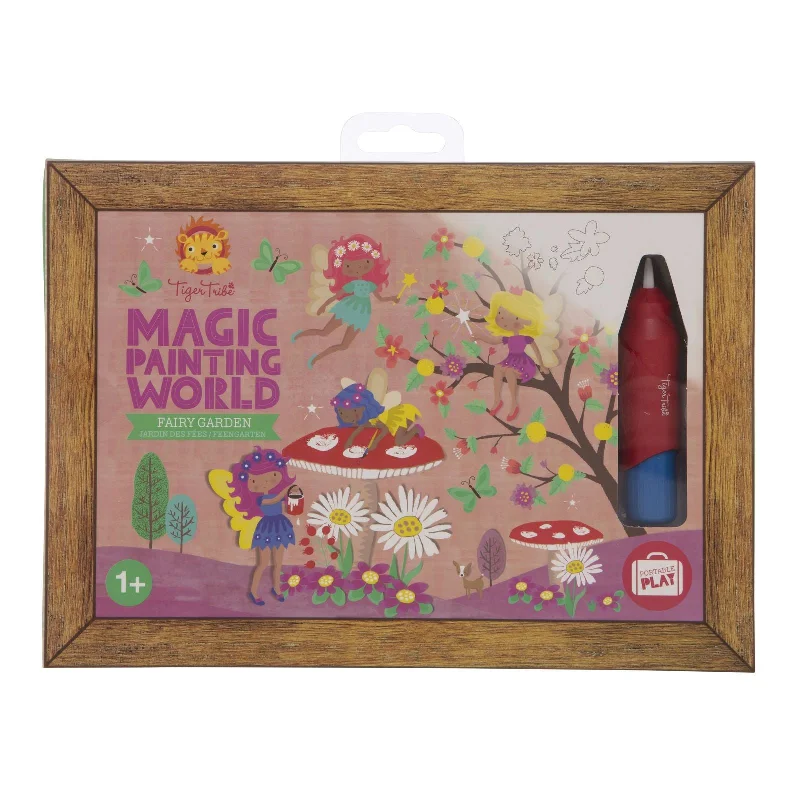 Wooden texture toys for sensory development​ Magic Painting World - Fairy Garden