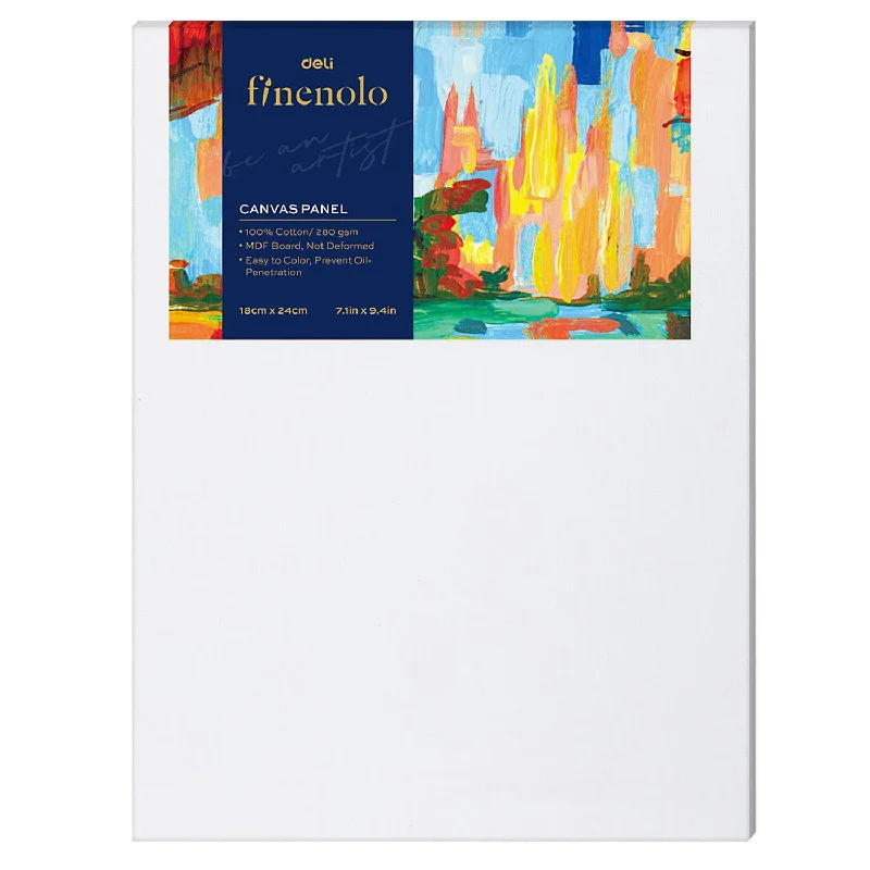 Art supplies for mixed - media collages​ Canvas Board (18 x 24cm)