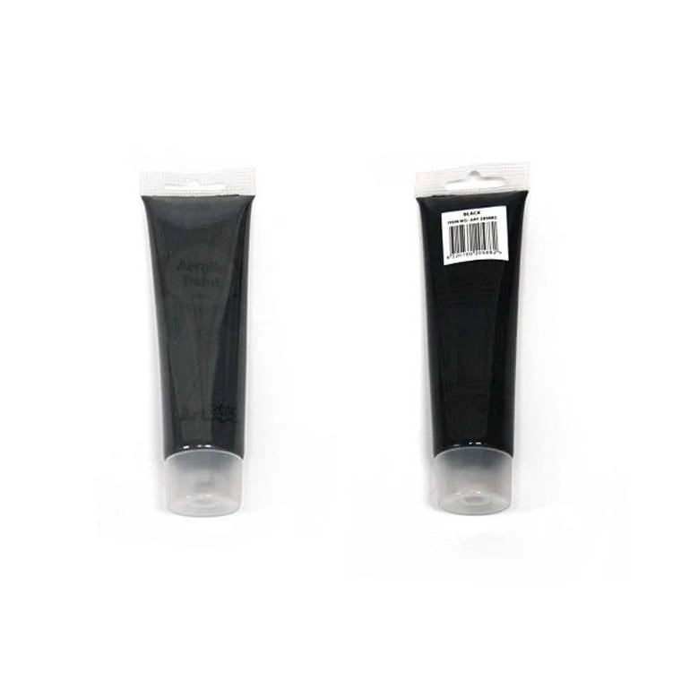 Art supplies for seniors in assisted living facilities​ Acrylic Paint Tube, Black