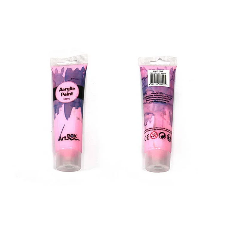 Handicraft supplies for making eco - friendly products Acrylic Paint Tube, Light Pink Handicraft supplies for making eco - friendly products Acrylic Paint Tube, Light Pink