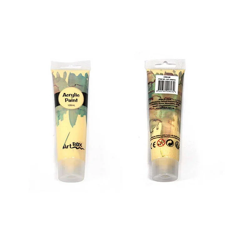 Art supplies for creating cultural - heritage - inspired art Acrylic Paint Tube, Cream Art supplies for creating cultural - heritage - inspired art Acrylic Paint Tube, Cream