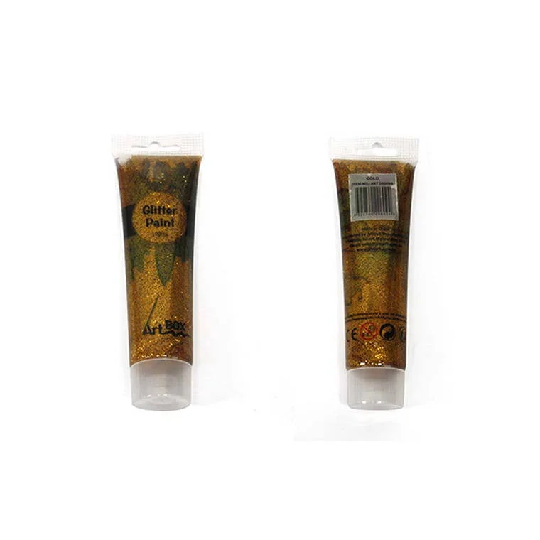 Charcoal sticks for dramatic black - and - white drawings​ Glitter Paint Tube, Gold