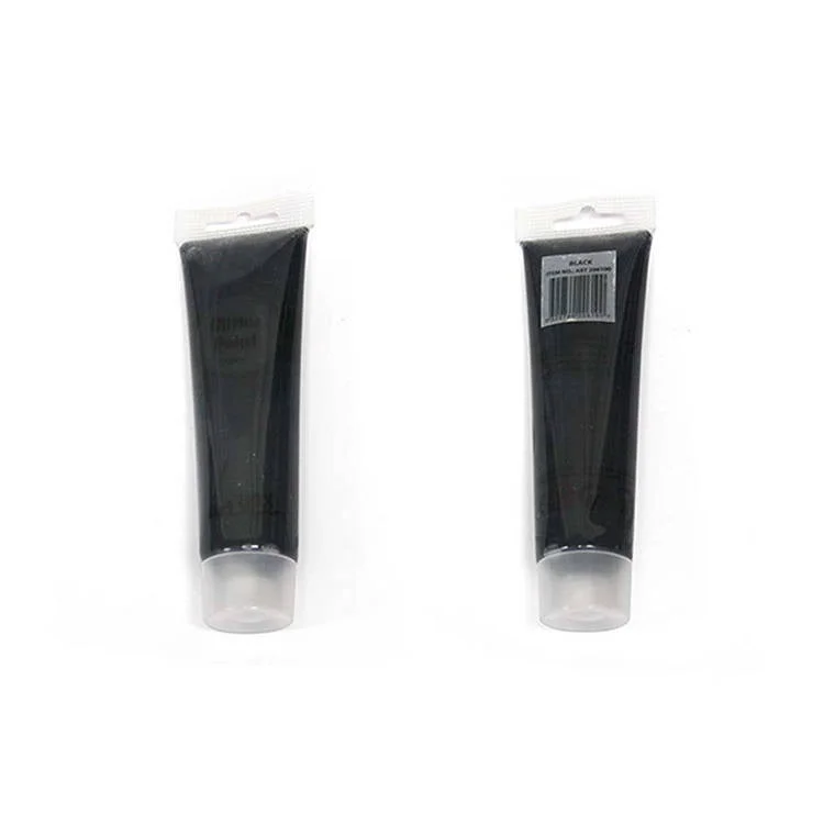 Art therapy supplies for mental health support​ Glitter Paint Tube, Black