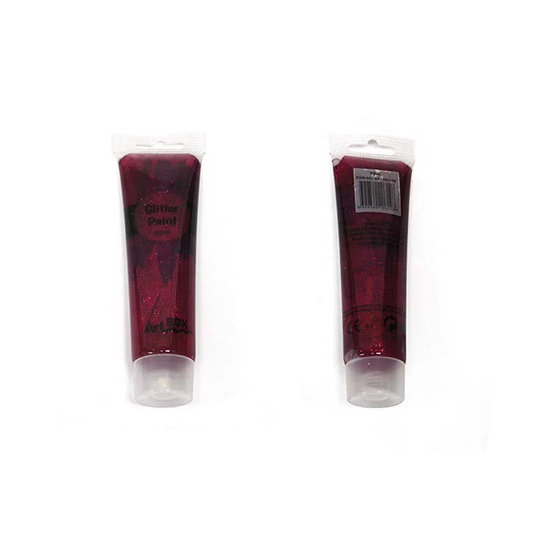 Handicraft supplies for making baby shower gifts​ Glitter Paint Tube, Pink