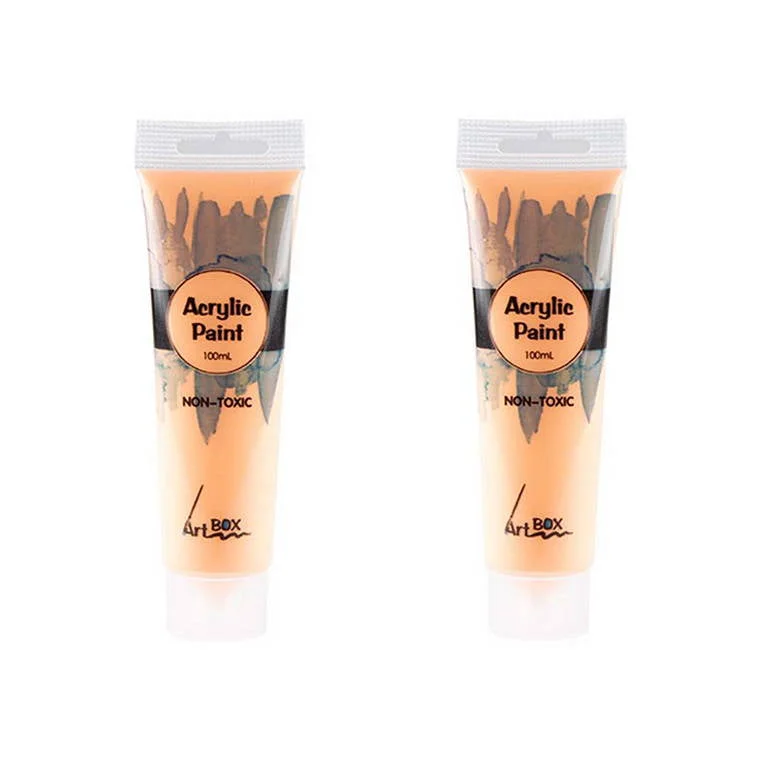 Painting and handicraft supplies for beach - themed projects Acrylic Paint Tube, Peach Painting and handicraft supplies for beach - themed projects Acrylic Paint Tube, Peach