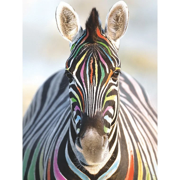 High - end art supplies for professional illustrators​ Diamond Art, Zebra, 30x40cm