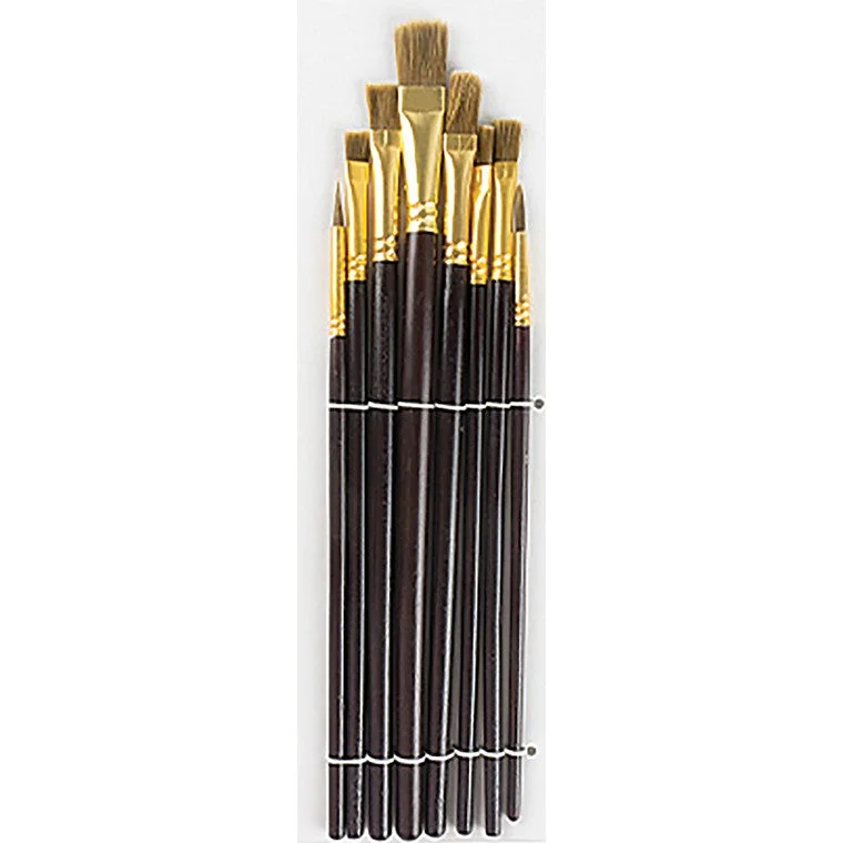 Macrame art supplies for knotting decorative items​ Artist Paint Brushes, 8pk