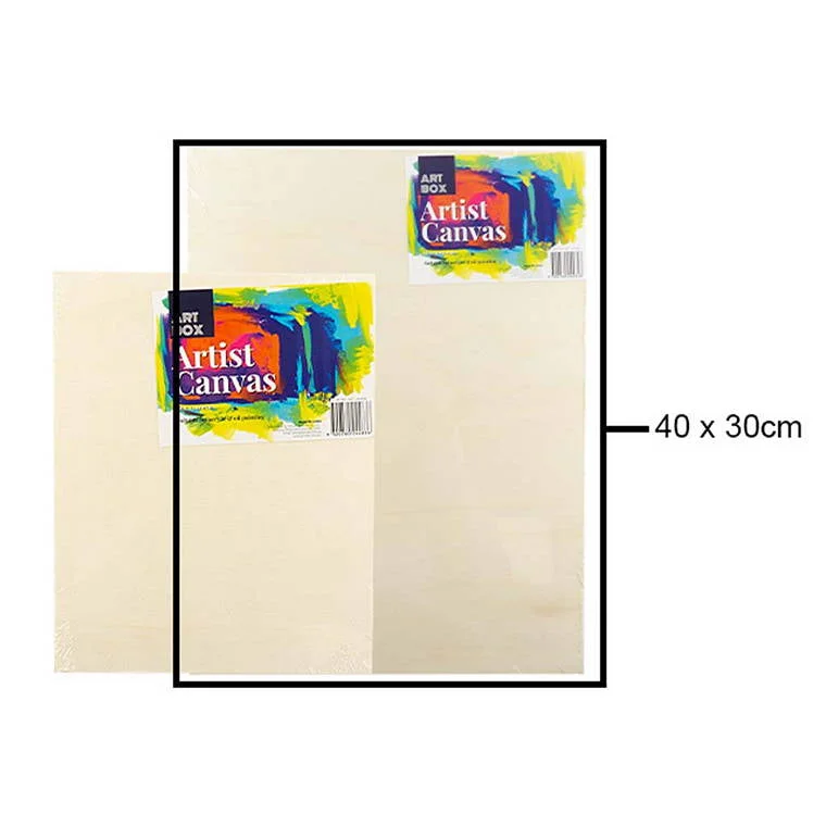 School - grade art supplies for classroom projects​ Wood Artist Canvas, 40x30cm