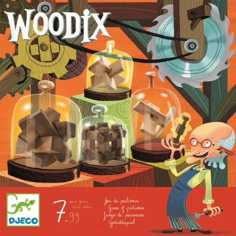 Wooden whistles for outdoor games​ Djeco woodix wooden puzzles set