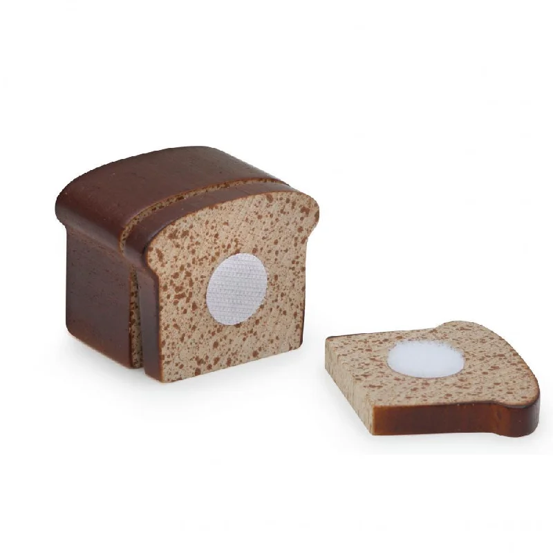 Wooden pull - along toys for active toddlers​ Erzi bread to cut