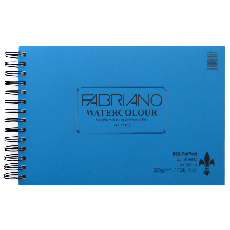 Scrapbooking art supplies including decorative papers Fabriano Watercolour Cold Pressed (NOT) Fat Pads - 280gsm/130lbs Scrapbooking art supplies including decorative papers Fabriano Watercolour Cold Pressed (NOT) Fat Pads - 280gsm/130lbs