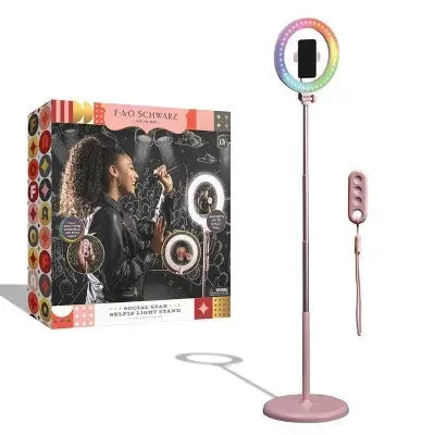 Ratchet & Clank Ratchet Action Figures FAO Schwarz Social Star Selfie Light Stand-Features full-spectrum color changing Ratchet & Clank Ratchet Action Figures FAO Schwarz Social Star Selfie Light Stand-Features full-spectrum color changing