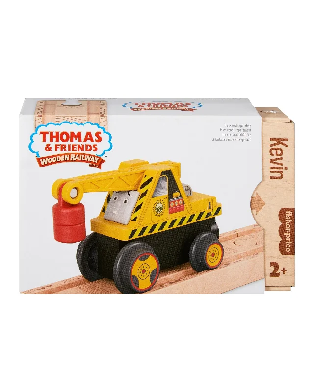 Wooden drums for rhythmic play​ Fisher Price Thomas and Friends Wooden Railway Kevin the Crane