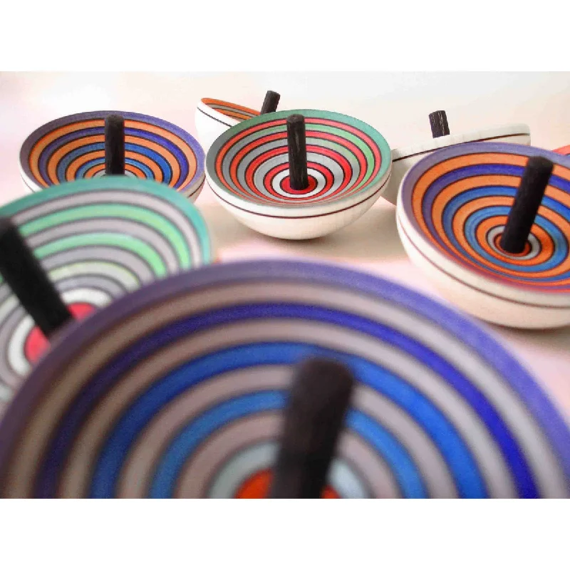 Wooden play airports for transportation role - play​ fridolette spinning top
