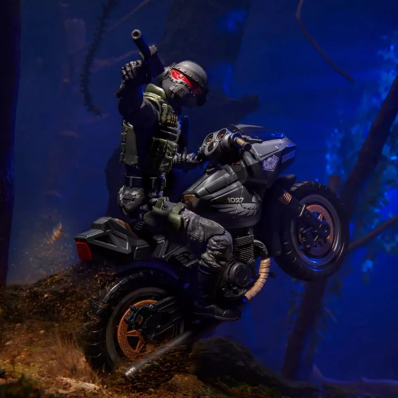 My Hero Academia Character Action Figures G.I. Joe Classified #127 Exclusive Night Force Jason "Shockwave" Faria & Night Pursuit Cycle My Hero Academia Character Action Figures G.I. Joe Classified #127 Exclusive Night Force Jason "Shockwave" Faria & Night Pursuit Cycle