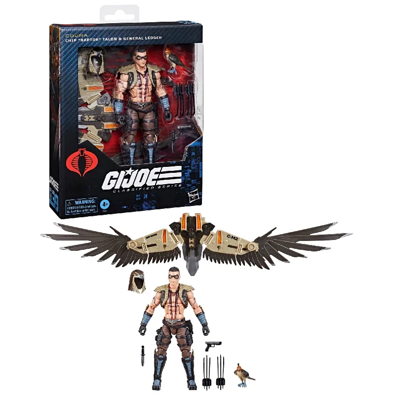 Silent Hill Character Action Figures G.I. Joe Classified Series #139 Chip “Raptor” Talon & General Ledger 6" Inch Action Figure Set - Hasbro *IMPORT STOCK* Silent Hill Character Action Figures G.I. Joe Classified Series #139 Chip “Raptor” Talon & General Ledger 6" Inch Action Figure Set - Hasbro *IMPORT STOCK*