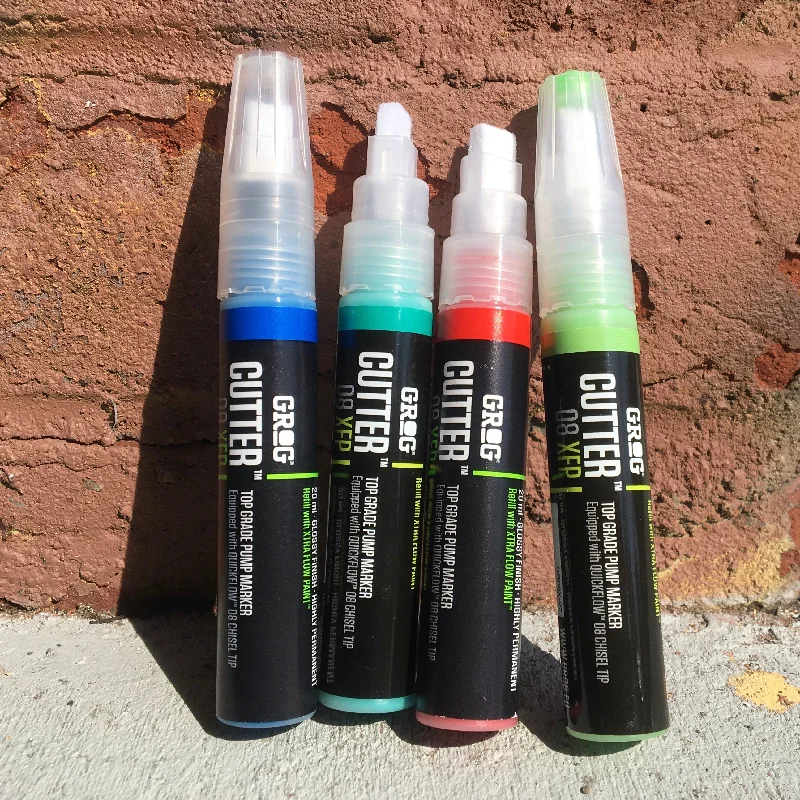 Art smocks to protect clothing during painting sessions​ GROG Cutter 08 XFP marker