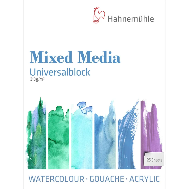 Handicraft supplies for making personalized picture frames Hahnemühle Universal Block - 310gsm - Mixed Media - 25 Sheets Handicraft supplies for making personalized picture frames Hahnemühle Universal Block - 310gsm - Mixed Media - 25 Sheets