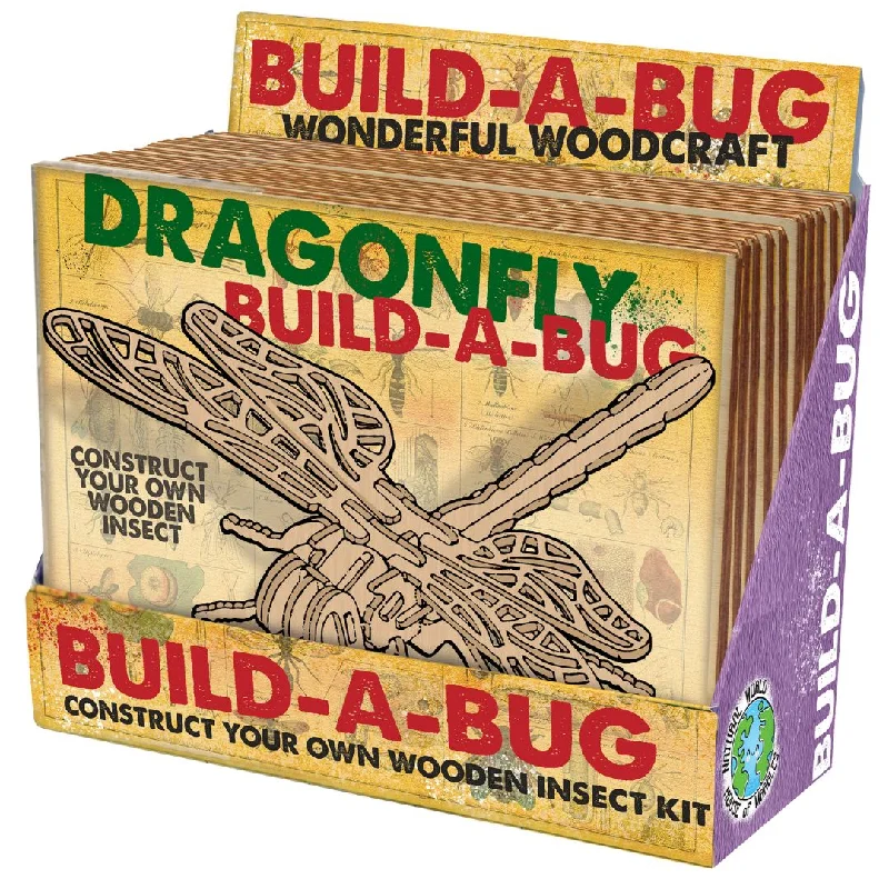 Wooden musical boxes for soothing melodies​ Wooden Build A Bug Kit