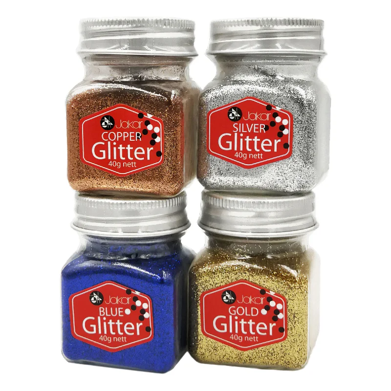 Painting knives for creating texture in acrylic paintings Jakar Glitter Pots - 40g - NON-TOXIC Painting knives for creating texture in acrylic paintings Jakar Glitter Pots - 40g - NON-TOXIC