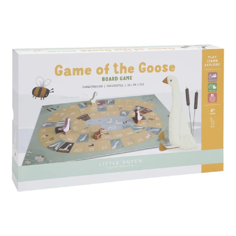 Wooden scented toys for olfactory experiences​ Little Dutch Game of the Goose