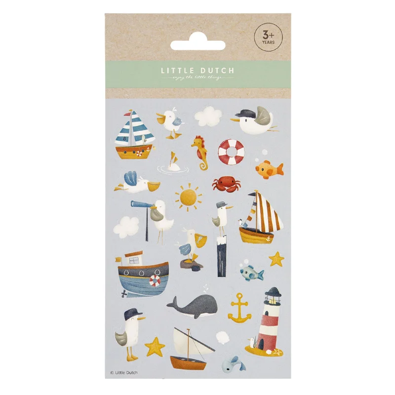 Wooden marionette puppets for performing arts​ Little Dutch Stickers - Sailors Bay