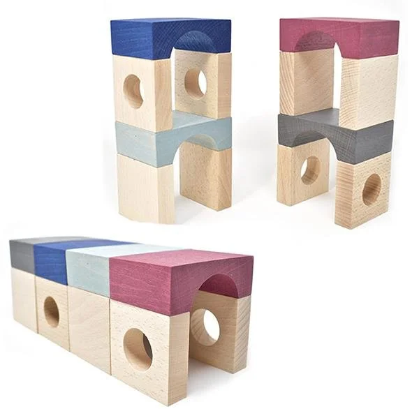 Wooden climbing toys for physical activity​ Lubulona Tunnel Blocks Tetuan Large set