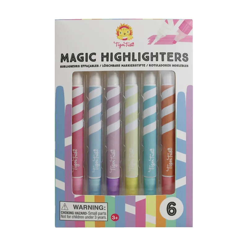 Wooden glow - in - the - dark toys for nighttime play​ Magic Highlighters
