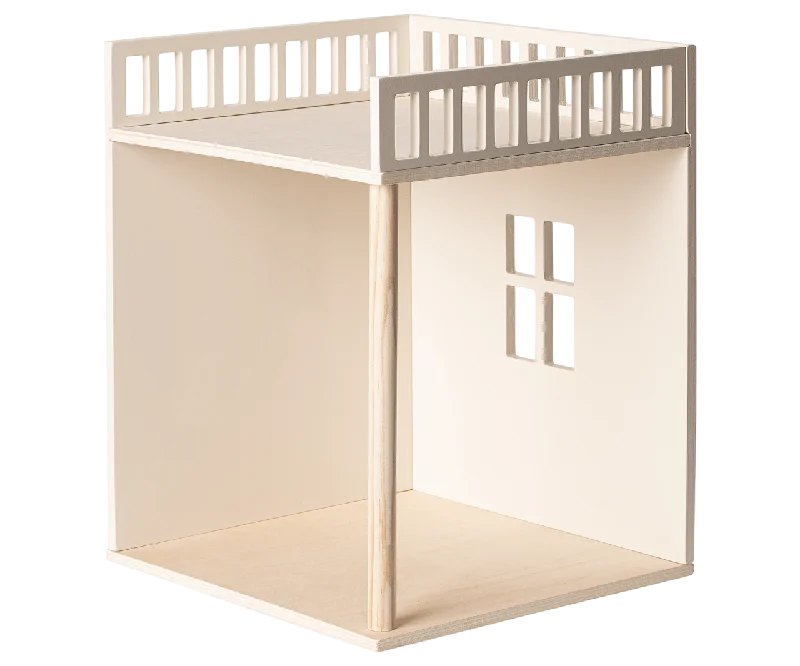 Wooden gardening toys for outdoor learning​ House of Miniatures - Dollhouse Bonus Room