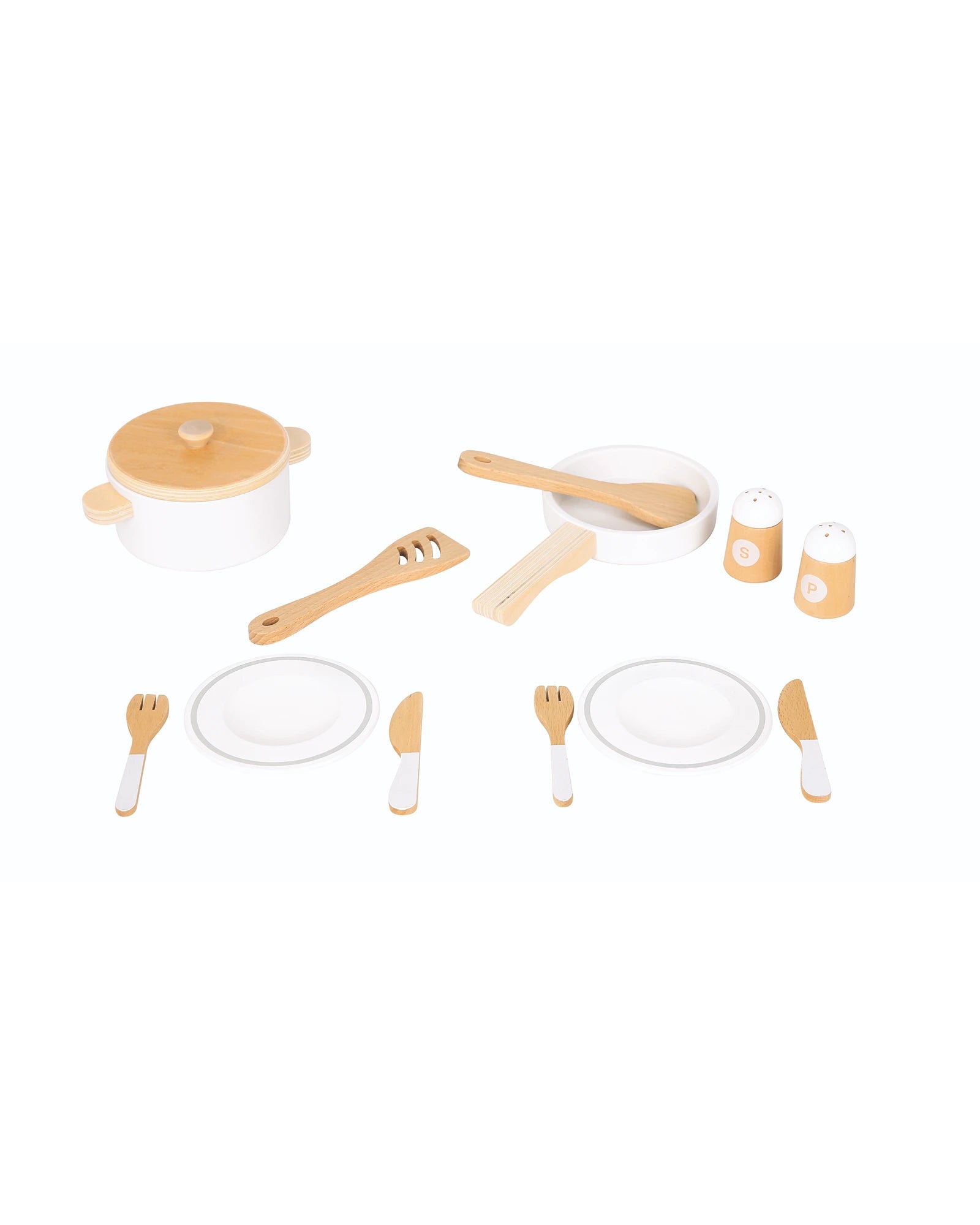 Wooden swing toys for gentle motion​ Bello Cook & Serve Kitchen Set