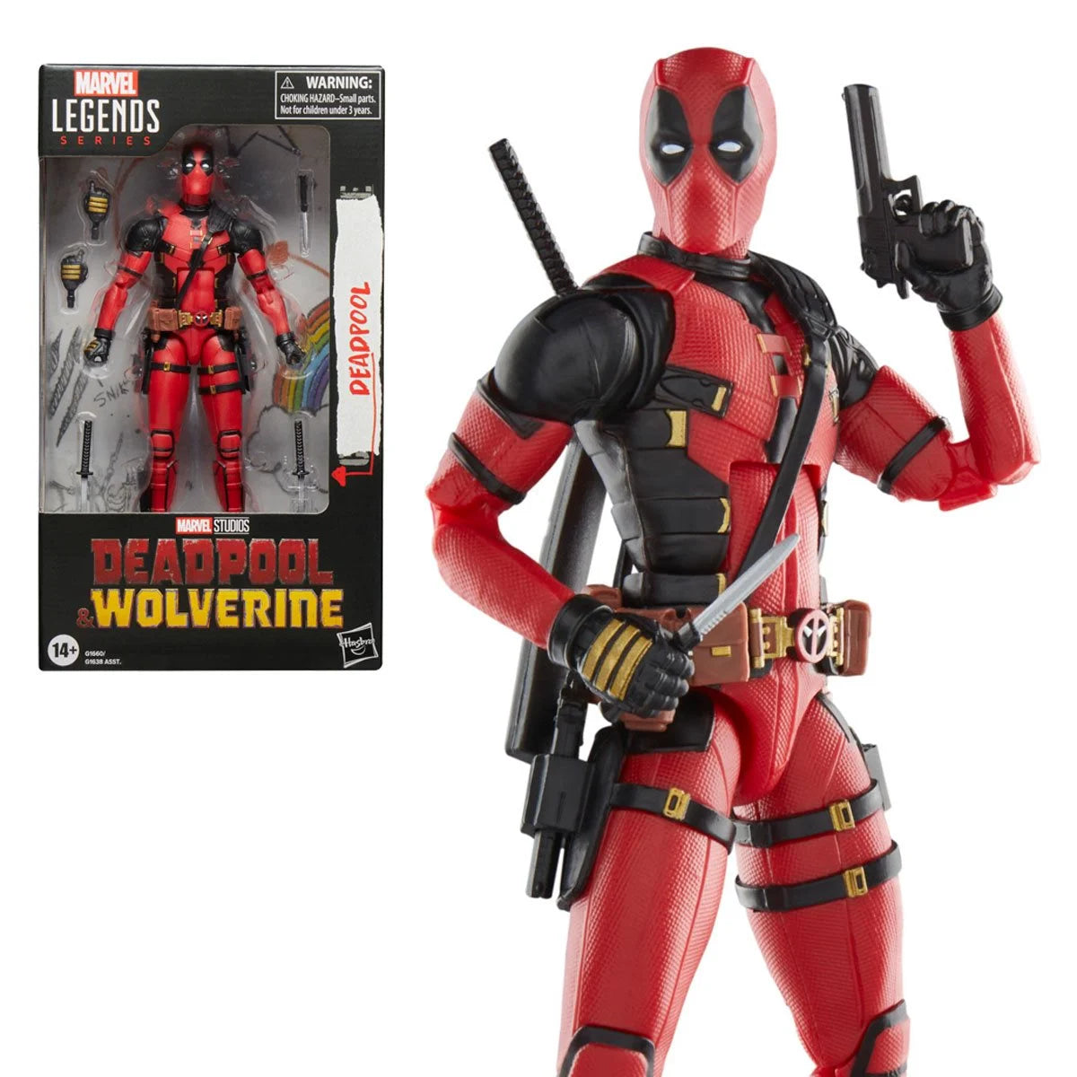 Dragon Ball Z Saiyan Action Figures Marvel Legends Deadpool & Wolverine Deadpool 6" Inch Action Figure - Hasbro Dragon Ball Z Saiyan Action Figures Marvel Legends Deadpool & Wolverine Deadpool 6" Inch Action Figure - Hasbro