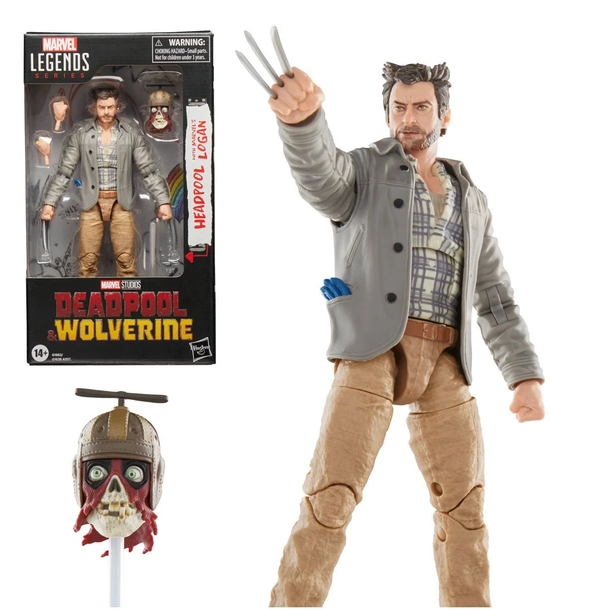 Call of Duty Soldier Action Figures Marvel Legends Deadpool & Wolverine Headpool with Logan 6" Inch Action Figure - Hasbro Call of Duty Soldier Action Figures Marvel Legends Deadpool & Wolverine Headpool with Logan 6" Inch Action Figure - Hasbro