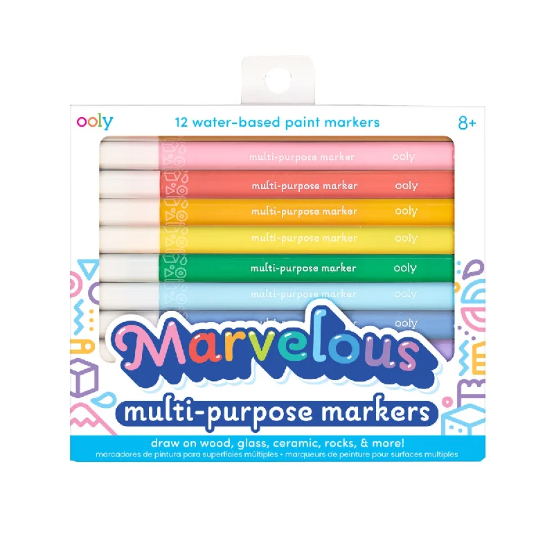 Paint sprayers for smooth and even application in painting​ Marvelous Mutli Purpose Paint Marker - 12 colors